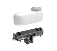 PULUZ Soporte magnético plegable de liberación rápida para Insta360 GO 3 GO 3S, con agujero de 0.25 pulgadas y adaptador de cámara para soporte, trípodes, soportes y otros accesorios de cámara de