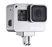 PULUZ® Vivienda Shell CNC aleación de aluminio jaula protectora con seguro marco para GoPro Cámara de acción Hero5