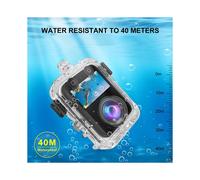 PULUZ Waterproof Camera Diving Case for Osmo 360 Action Camera 40m Underwater Housing Shell Cover