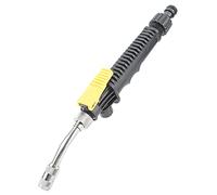 Pulverizador agrícola ajustable, pistola pulverizadora, boquilla de codo, barra pulverizadora de acero inoxidable para jardín, patio, resistente, duradero, agarre cómodo, diseño (Longitud total 28