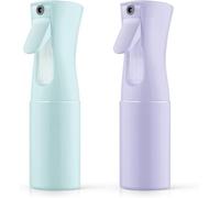 Pulverizador agua 200ml Niebla fina 2 unidades, Fina Niebla Pulverizador Continuo, Spray peluquería, Frascos de Spray Vacio, hogar, limpieza, plantas y mascotas. Alta duración y difusión