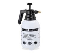 Pulverizador agua presion rociador manual 1,5 L negro pulverizador jardín