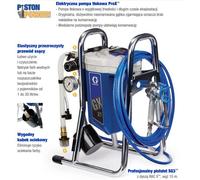 Pulverizador airless graco gx 21, ideal para pintura y acabados finos