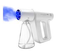 Pulverizador atomizador, Nano pulverizador Recargable ULV con luz Azul, pulverizador atomizador electrostático ULV, pulverizador portátil electrostático