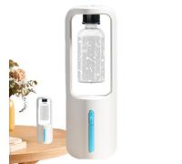Pulverizador automático de centros, dispensador de aire fresco, 7,48 x 2,56 pulgadas, diseño robusto y compacto, soporte para el aerosol para la entrega continua de la escena en la oficina