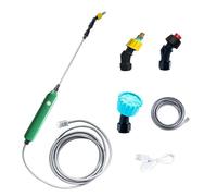 Pulverizador con bomba eléctrica: pulverizador de agua recargable para jardín, botella de spray automático portátil, equipo de rociado de plantas resistente a fugas | Herramienta de irri