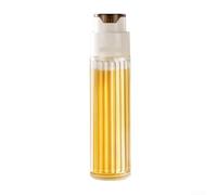 Pulverizador de aceite de cristal, 500 ml, protección automática contra | Válvula automática, a prueba de fugas, capacidad de 500 ml, ideal para aceite de oliva, aceite de sésamo