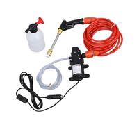 Pulverizador de Agua a Alta Presión | Kit de Lavado | Herramienta De Riego Con Manguera Bomba Y Botella Para Ducha De Mascotas Césped Patio Plantas Uso Exterior