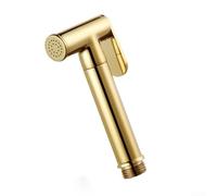 Pulverizador de bidé de acero inoxidable Boquilla autolimpiante negra (oro)