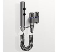 Pulverizador de bidé de mano con compatibilidad G1/2 y características de salida de agua dual para uso (gris)