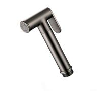 Pulverizador de bidé de mano de acero inoxidable presurizado Acabado moderno elegante Boquilla de autolimpieza de presión de agua ajustable Fácil instalación Compatible con líneas de inodoro estándar
