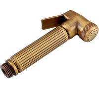 Pulverizador de bidé de mano de cobre de bronce antiguo para hotel, baño, baño, ducha, rociador de bidé de alta presión para higiene y comodidad del inodoro