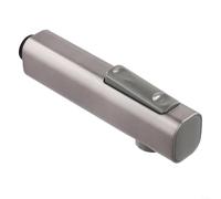 Pulverizador de bidé de mano G1/2 para inodoro, cabezal de ducha Shattaf con control de gatillo, spray ergonómico ABS para uso sanitario y baño de mascotas (gris)