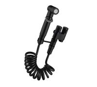Pulverizador de bidé de mano, válvulas mezcladoras de doble salida, mangueras flexibles, pulverizador de bidé de mano, adecuado para baño y ducha