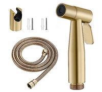 Pulverizador de Bidé, Kit Ducha Higiénica Para WC de Mano SUS 304 de Acero Inoxidable Con Manguera, G1/2" Grifo Sustituto, Ducha Inodoro