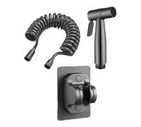 Pulverizador de ducha de inodoro, grifos de lavado de bidé con manguera, accesorios de baño, herramienta de limpieza que ahorra agua para baño de mascotas, limpieza de fregadero, lavado de bebé