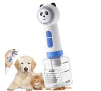Pulverizador de espuma ABS para perros, 400 ml, máquina eléctrica de espuma de limpieza para perros, dispensador de champú para aseo de perros, dispensador de espuma eléctrico, recargable, 3.3 x 9.5