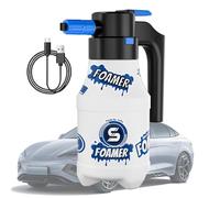 Pulverizador de espuma de alta presión, 1,5 L, potente boquilla de limpieza para coches, camiones, motocicletas, caravanas y cubiertas de barcos | Práctico accesorio de lavado para el hogar