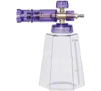Pulverizador de espuma de alta presión de 4000 PSI, boquilla de chorro de espuma profesional para dispensador de jabón de detalles automotrices, tanque de 1000 ml, accesorio de 1/4 pulgadas (G)