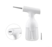 Pulverizador de espuma eléctrico multiusos con botella de 350 ml, recargable, resistente al agua, IPX5, boquillas de espuma dobles para salida ajustable, adecuado para tareas de limpieza del hogar
