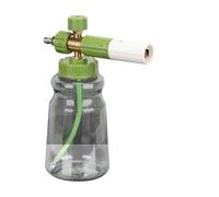 Pulverizador de espuma para coche - Lanzador de espuma para limpiador de alta presión | Boquilla ajustable con un conector rápido para manguera para jardín, parabrisas, terraza