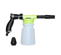 Pulverizador de espuma para lavado de coches, cañón de nieve con botella de espuma extraíble, limpiador de baja presión, pulverizador de jabón de espuma ajustable, máquina de limpieza para coche, casa