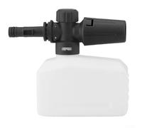 Pulverizador de espuma para lavado de coches con boquilla ajustable de alta presión para una aplicación eficaz de espuma, materiales de aleación ABS para mayor durabilidad (S14)