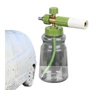 Pulverizador de espuma para lavado de coches | Lanza de espuma de nieve para lavado de coches - Mango ergonómico accesorio de manguera con acoplamiento rápido para puerta de garaje y montaje en pared