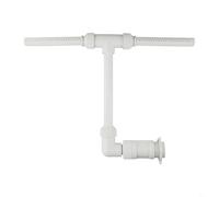 Pulverizador de fuente ajustable para piscinas enterradas con boquilla de pulverización doble y cascada ajustable en altura a través de apertura inferior