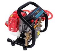 Pulverizador de gasolina de alta presión, motor de 2 tiempos de 26CC refrigerado por aire, mochila pulverizadora de gasolina, 8500 rpm, pulverizador de jardín con válvula de ajuste de presión