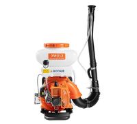Pulverizador de gasolina de dos tiempos 3WF-3, unidad de pulverización de jardín con motor de 41,5 cc y depósito de 14 litros, pulverizador de alta presión ajustable con alcance de 12 m, adecuado para