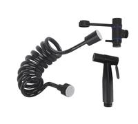 Pulverizador de inodoro de mano, pulverizador de bidé a prueba de fugas de acero inoxidable a presión completa para baño