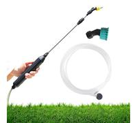 pulverizador de jardín - de manguera recargable, pulverizador de agua multiusos para limpieza de coches y riego de césped | Pulverizador de jardín eléctrico ajustable