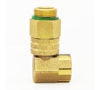 Pulverizador de juntas de cobre de alta presión, conector giratorio de 90 grados para riego agrícola, accesorio activado por bomba de émbolo de color latón