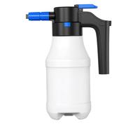 Pulverizador de lavado de autos con pistola de espuma, pulverizador de espuma recargable de 1, 5 L, presión automática de gran capacidad, eléctrico multifuncional para limpieza de automóviles y jard