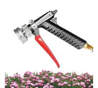 Pulverizador de manguera | 2 modos de extensión de riego antideslizante ajustable de conexión rápida | Boquilla de manguera de alta presión | para exteriores y exteriores, lavado de coche, riego de