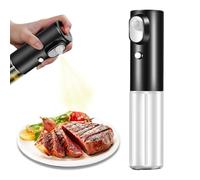 Pulverizador de mantequilla, botella dispensadora de aceite de oliva de pulverización continua de 200 ml, dispensador de mantequilla de palomitas de maíz visible desmontable para hornear pan, ensalad