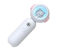 Pulverizador de Niebla Portátil Nano para Hidratación Facial Femenina | Mini Humidificador ABS Blanco, Uso Interior, Diseño Simple Compacto, Cuidado Diario en Casa