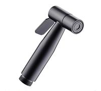 Pulverizador de pañales de tela negra for bidé de inodoro Pulverizador de inodoro Pulverizador de acero inoxidable Cabezal de ducha de inodoro Negro for limpieza de higiene personal,Black B(Black A)