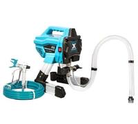 Pulverizador de pintura Airless 650w 200 bar, pistola de alta presión con sop...