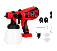 Pulverizador de Pintura Dewalt18V Interfaz, Pulverizadores de Pintura HVLP | Inalámbricos de 18 V Y 20 V, Pulverizador Eléctrico Doméstico para Vallas, Muebles Y Paredes (Batería No Incluida)