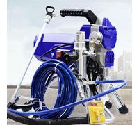Pulverizador de pintura eléctrico sin aire, flujo de alta presión de 2,5 l/min, ancho de pulverización de 30 cm, manguera de 10 m para pintura interior y exterior del hogar