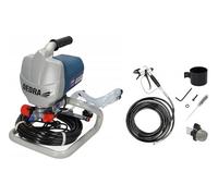 Pulverizador de Pintura hidrodinámico Airless, 1 L/min, 205 bar/650 W, para proyectos de Pintura en Interiores y Exteriores de Casas, con Accesorios de pulverización de Pintura, Barniz y Barniz