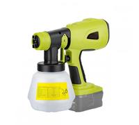 Pulverizador de pintura inalámbrico compatible con batería de iones de litio Ryobi. Pulverizador de pintura eléctrico de mano compatible con