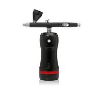 Pulverizador de Pintura, Kit de compresor de aerógrafo Pistola de pulverización de pintura DIY Presión de alta presión Reemplace la batería Mini pincel de aire neumático for maquillaje Cake Cake Car A