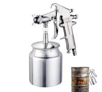 Pulverizador de pintura manual de alta presión para eliminar el óxido del | Pulverizador de pintura exterior para superficies exteriores para pintar interiores y exteriores, terrazas, vallas, paredes