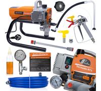 Pulverizador de Pintura Rosfix Tornado RT1 | 1700 W, 22 MPa, 2,2 L/Min