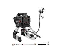 Pulverizador de pintura sin aire con soporte 650W, máquina eléctrica profesional recubrimiento en polvo, 1, L/min for pulverización paredes patio muebles Estabilidad Garantizada