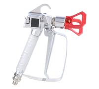 Pulverizador de pintura sin aire de alta presión con soporte de boquilla de punta 517 para construcciones del hogar, trabajo de pintura profesional, mango ergonómico