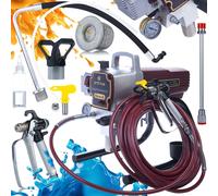 Pulverizador de pintura Zenthril Force A | 1500W 20MPa 1,8L/min 0,019" Juego ...